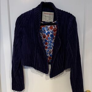 Anthropologie Cropped Jacket